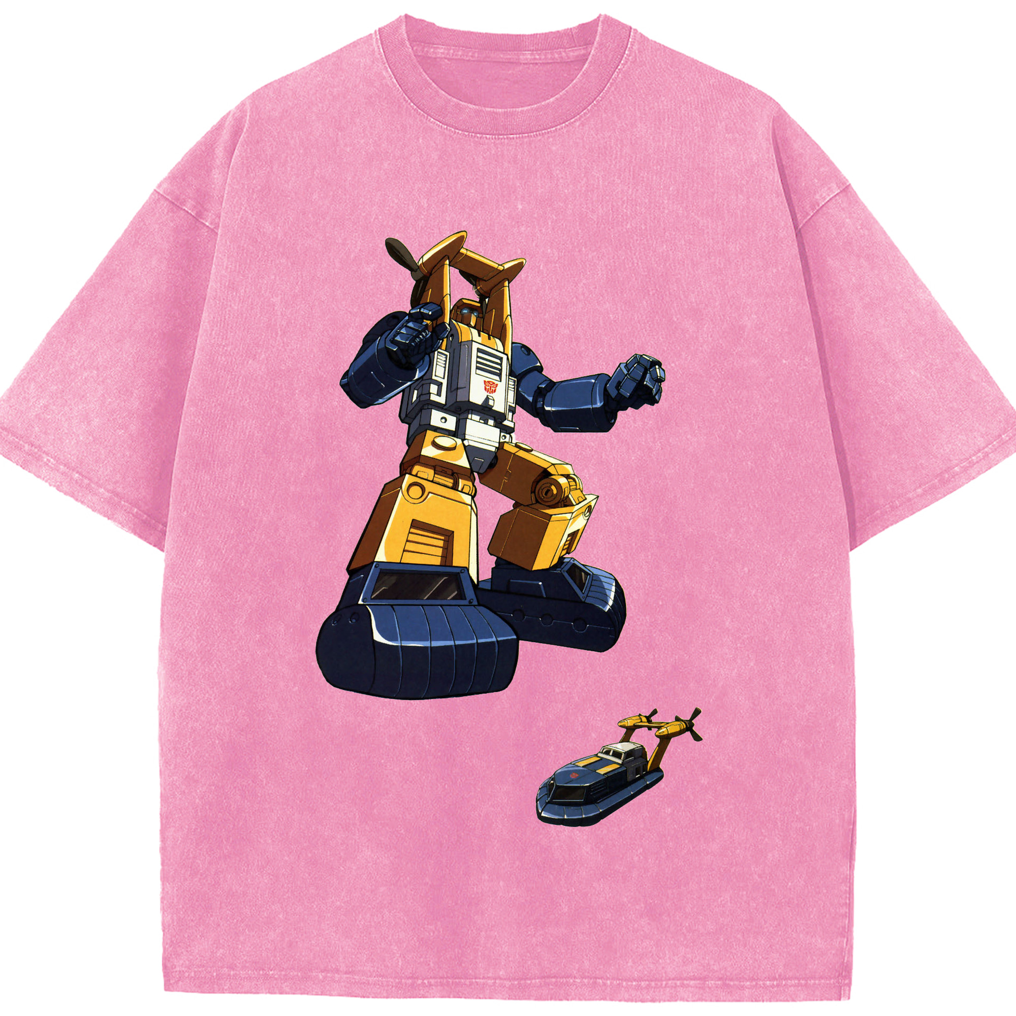 （画像用）  綿100% ヴィンテージ風 半袖Tシャツ（フロントプリント）